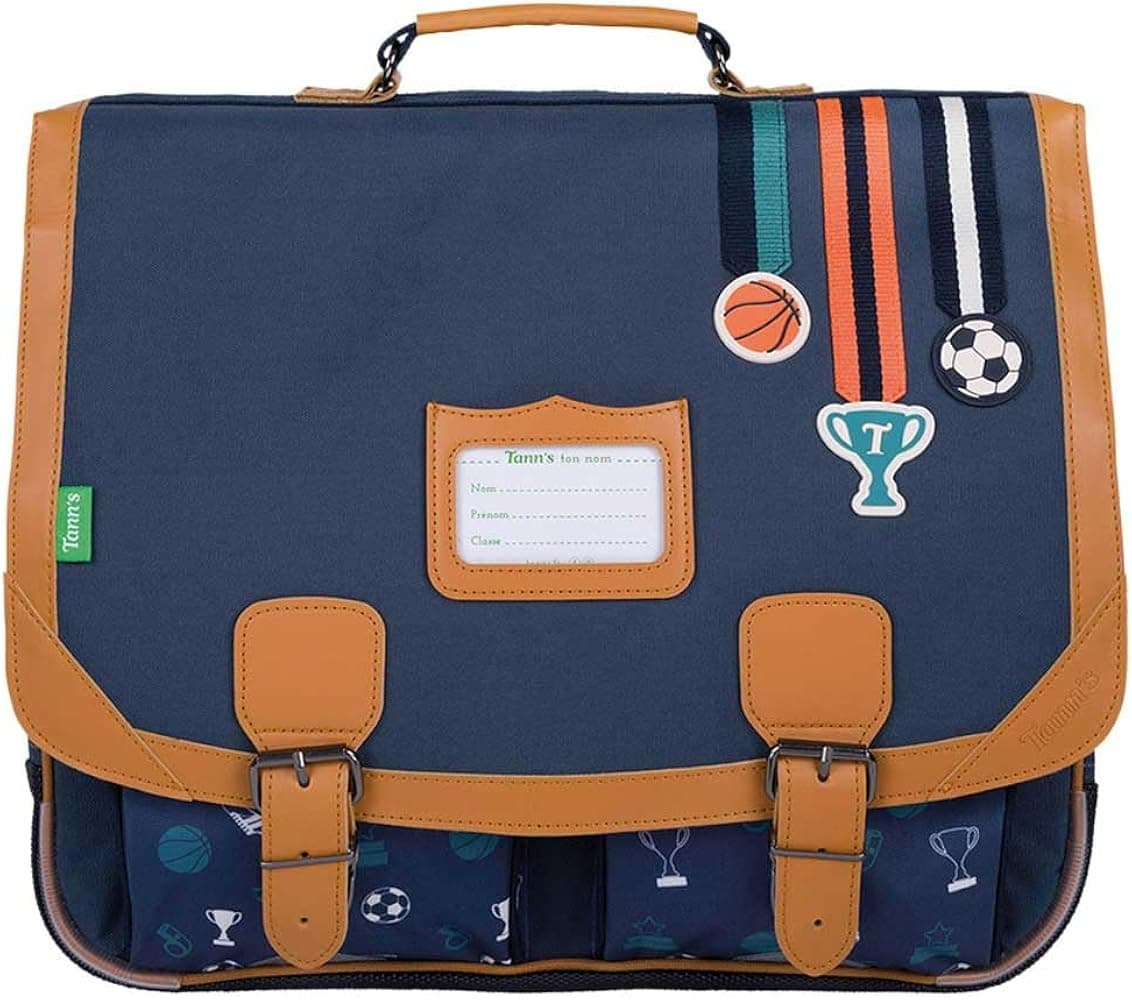 cartable Tann’s CM1-CM2 Classique — photo vue de face