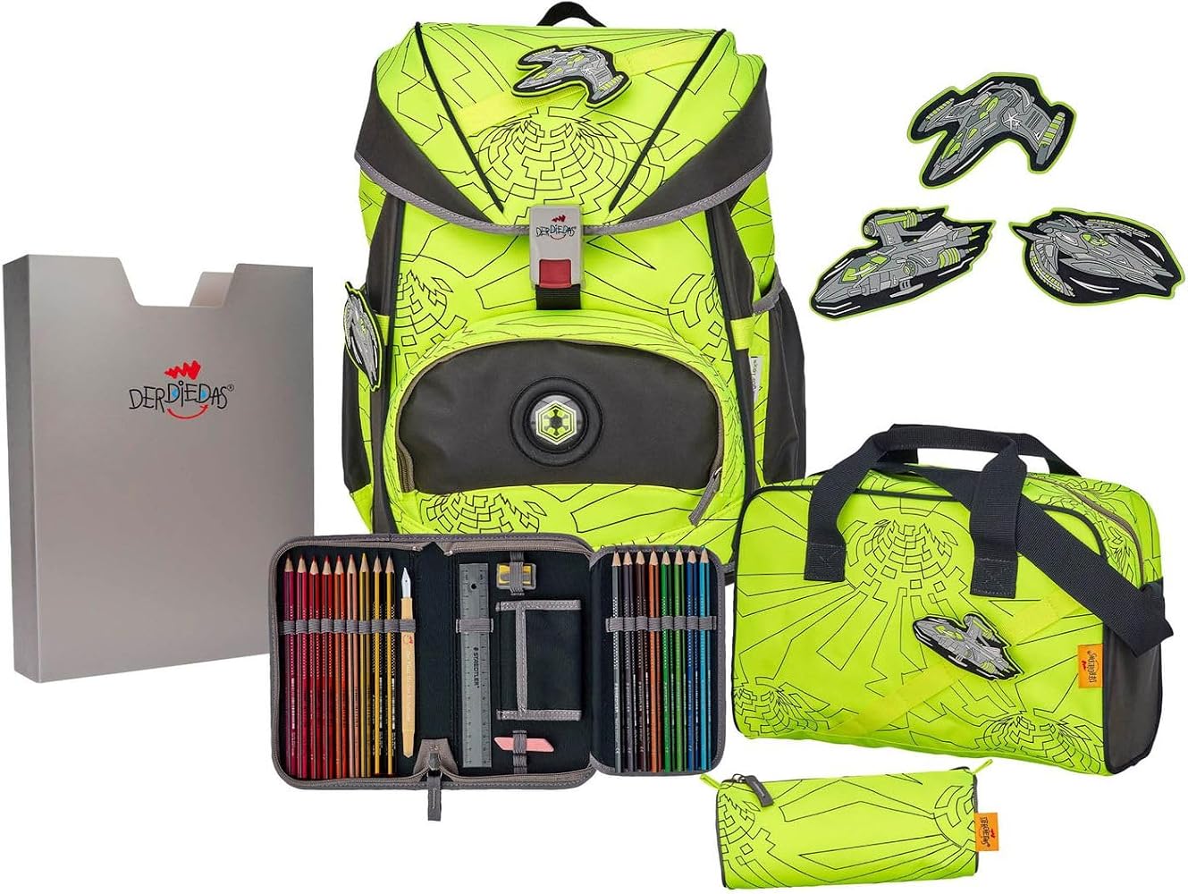 cartable DerDieDas Premium École — photo vue de face
