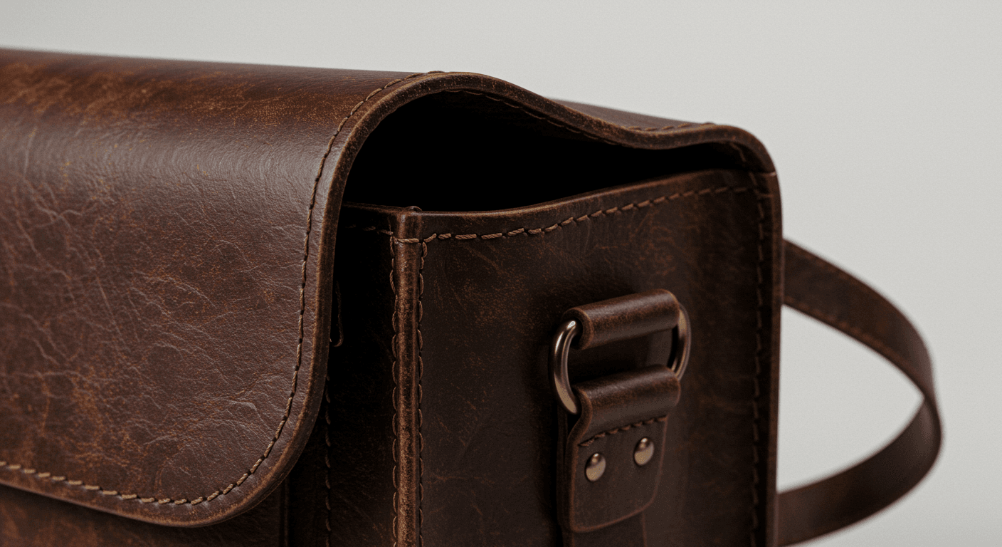 Sac de cours en cuir