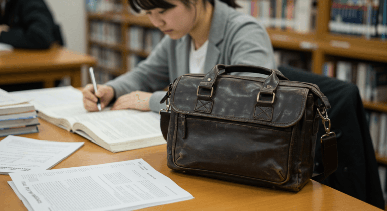 Sac de cours universitaire