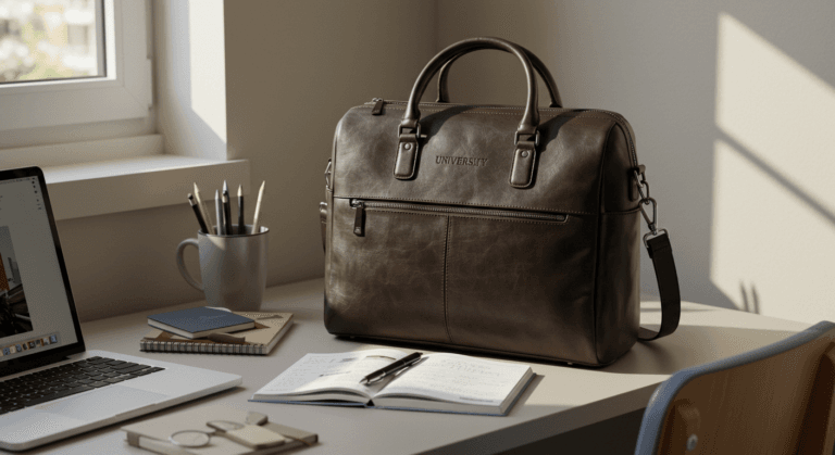 Sac de cours étudiante