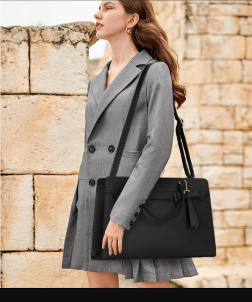 Meilleur Sac de Cours 15.6" pour Femme - RAINSMORE Imperméable